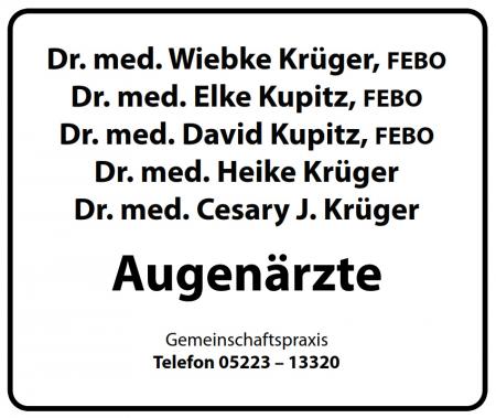 Augenarztpraxis Krüger in Bünde